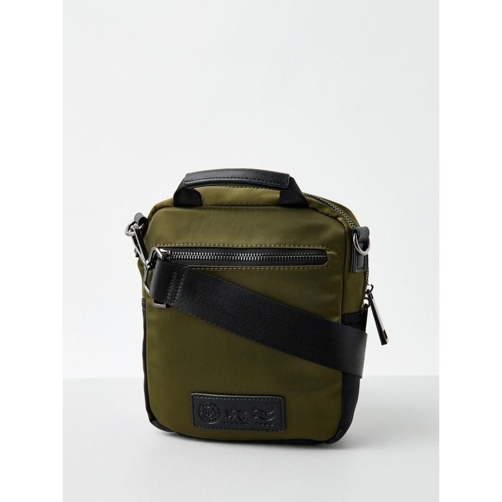 La Martina Bicolor Nylon Crossbody Bag - Green
