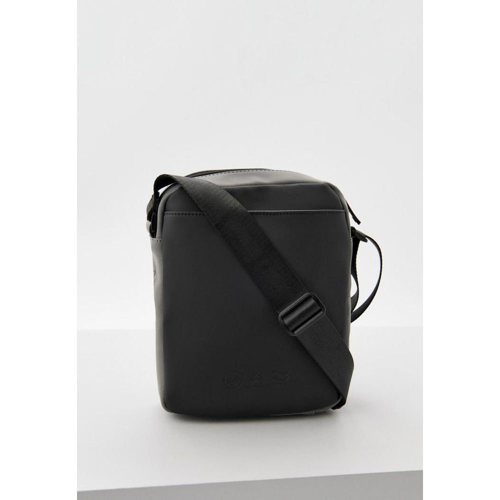 La Martina Zwarte Polyetheen Crossbodytas