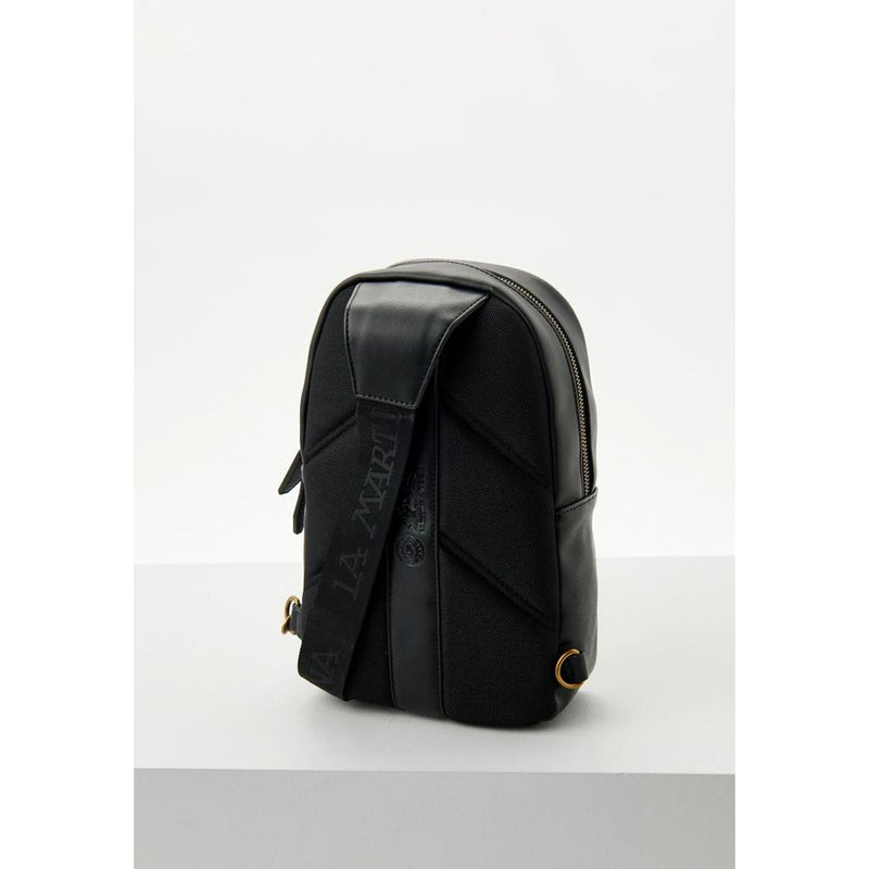 La Martina Zwarte Polyetheen Crossbodytas