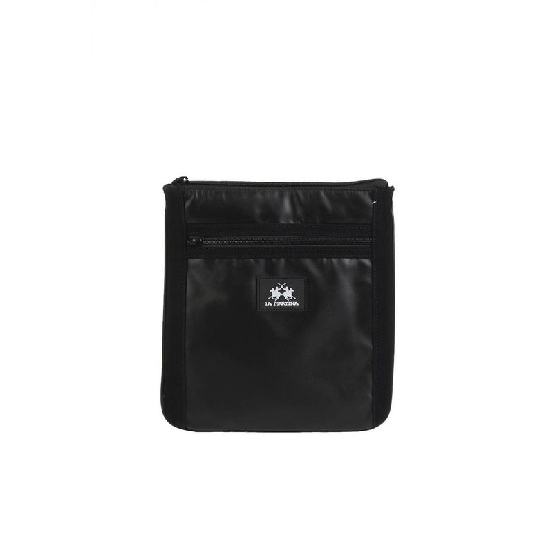 La Martina Zwarte Polyetheen Crossbodytas