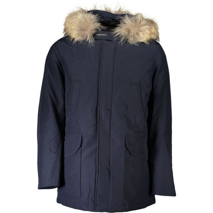Veste Woolrich Blu Cotton pour homme