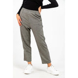 Gas Black Wool Casual Pants for Women - Stylish & Versatile