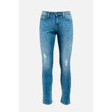 Gas Blue Cotton Jeans Denim for Men