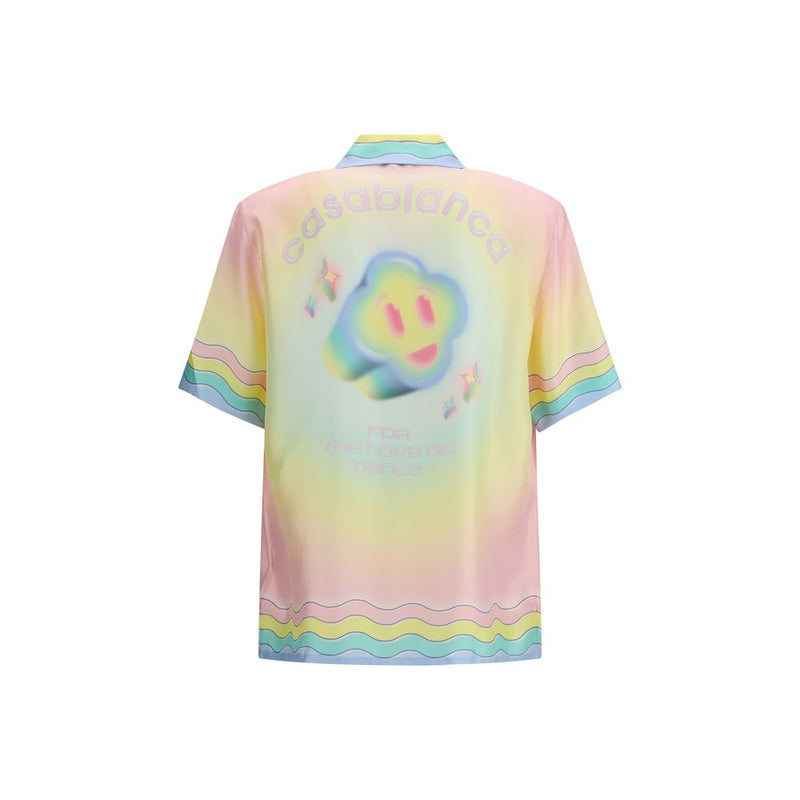 Casablanca Multicolor Silk Pattern Shirt