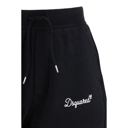 Short bermuda en coton noir Dsquared²