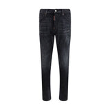 Dsquared² Black Cotton Jeans Denim - Slim Fit