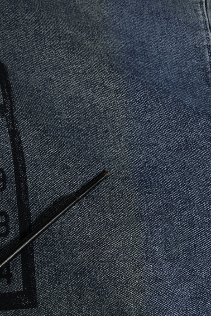 Sweat-shirt à capuche bleu en coton Dolce &amp; Gabbana avec logo