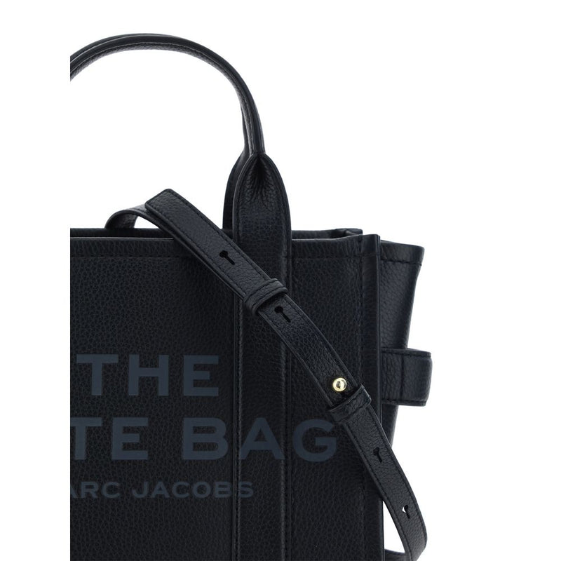 Sac à main Marc Jacobs en cuir de veau noir Bos Taurus