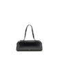 Khaite Black Calf Leather Bos Taurus Shoulder Bag