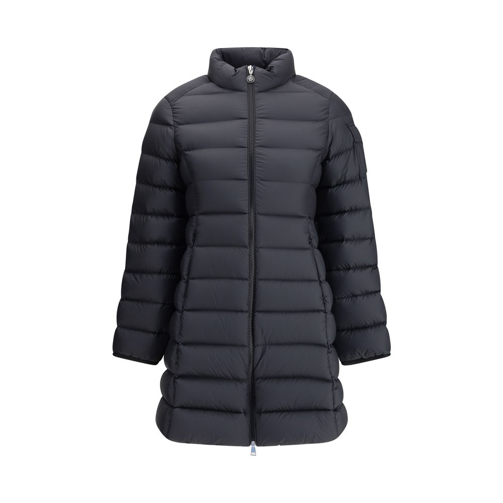 Manteau Moncler noir en polyester