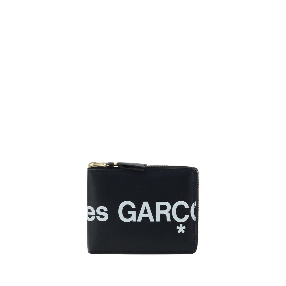 Comme Des Garçons Portefeuille Bos Taurus en cuir de veau noir