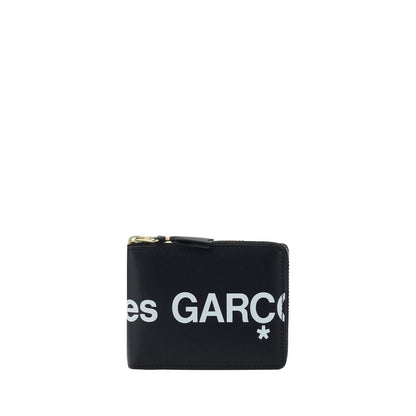 Comme Des Garçons Portefeuille Bos Taurus en cuir de veau noir