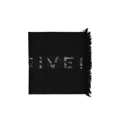 Écharpe Givenchy en laine vierge noire