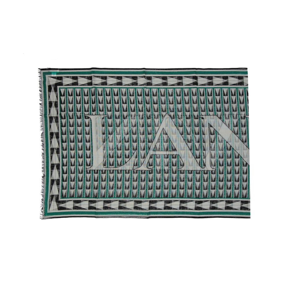 Écharpe en Laine Bicolore Lanvin - Élégance Luxueuse pour Femmes