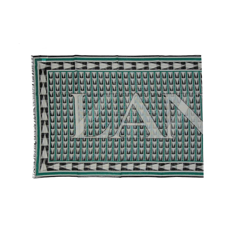 Écharpe en Laine Bicolore Lanvin - Élégance Luxueuse pour Femmes