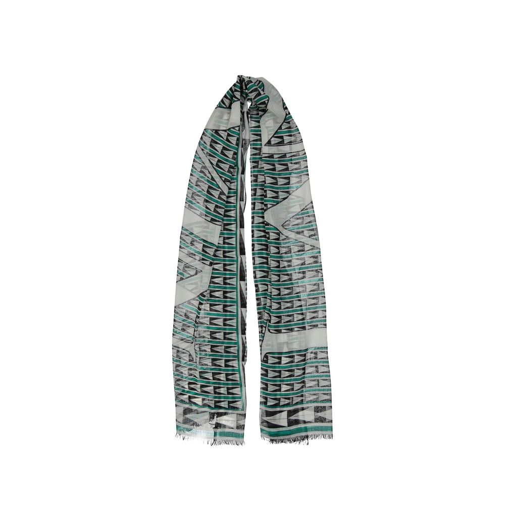 Écharpe en Laine Bicolore Lanvin - Élégance Luxueuse pour Femmes