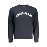 Pull en Coton Bleu pour Homme Guess Jeans