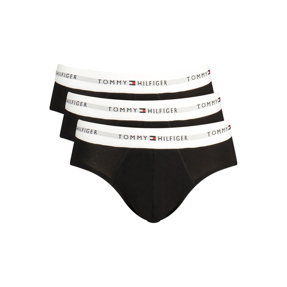 Tommy Hilfiger Nero Cotton Men's Brief - Tri-Pack