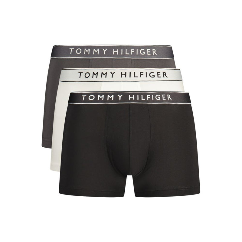 Tommy Hilfiger Grey Cotton Men's Boxer Shorts - Comfort and Style