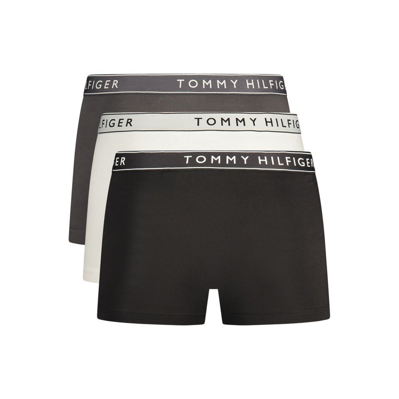Tommy Hilfiger Grey Cotton Men's Boxer Shorts - Comfort and Style