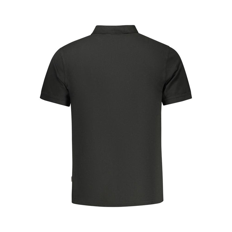 Pepe Jeans zwarte katoenen poloshirt voor heren