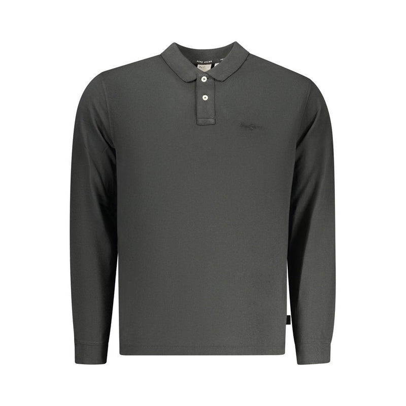 Pepe Jeans Polo Shirt Noir en Coton