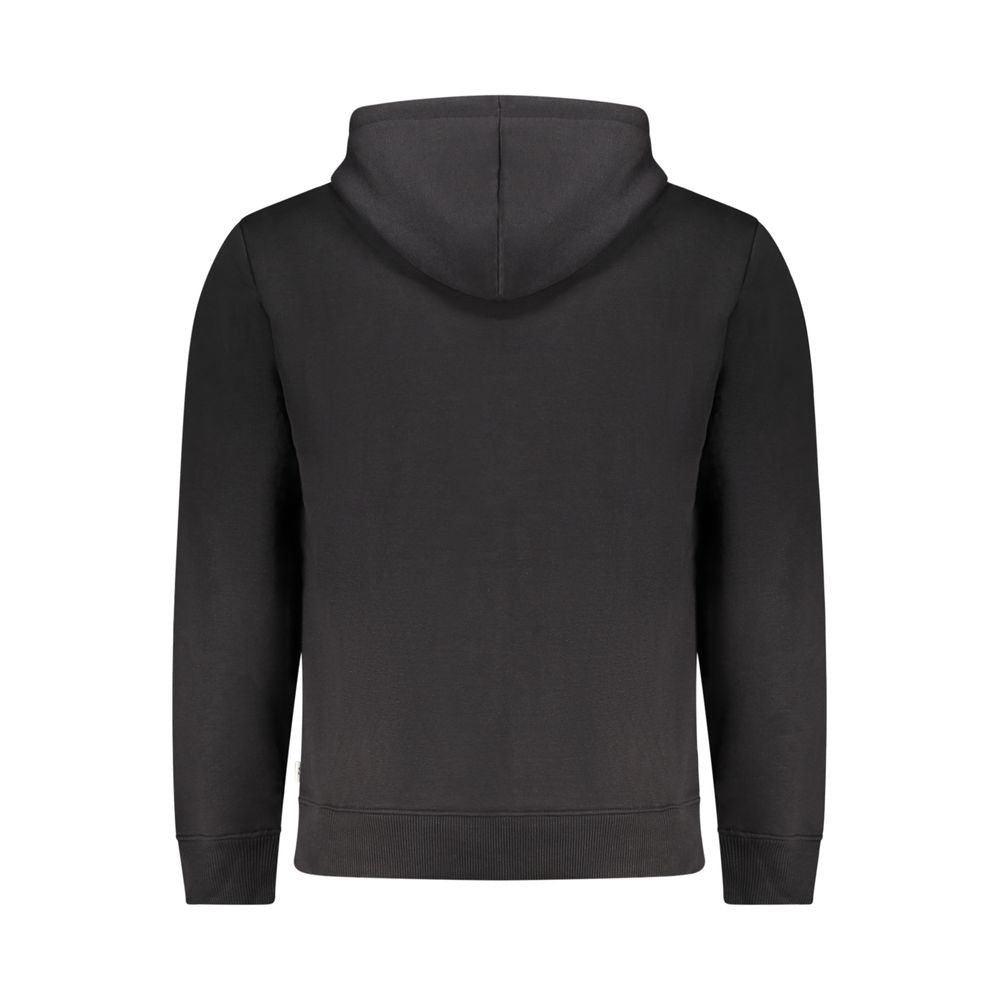 Pepe Jeans Black Polyester Men's Sweatshirt - Stylish & Sustainable