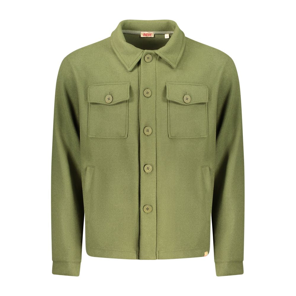 Chemise en Coton Verte pour Homme Rifle