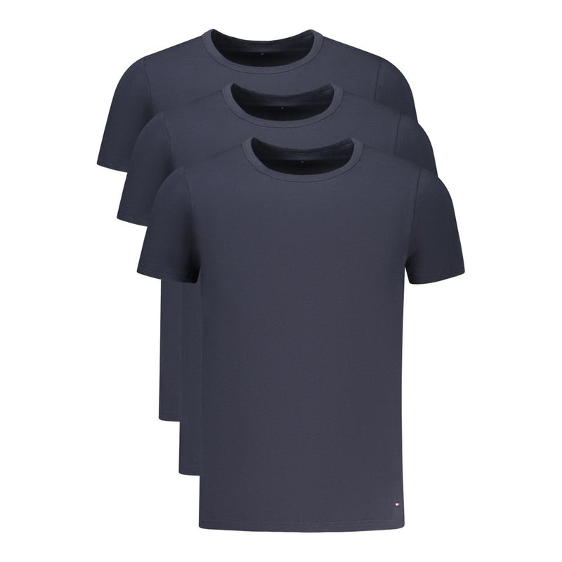 T-shirt en coton bleu Tommy Hilfiger