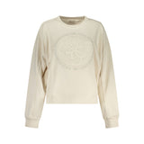 Guess Jeans Sweatshirt Femme en Coton Blanc - Confort et Style