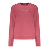 Guess Jeans Red Cotton Women Sweatshirt - Stylish & Comfortable