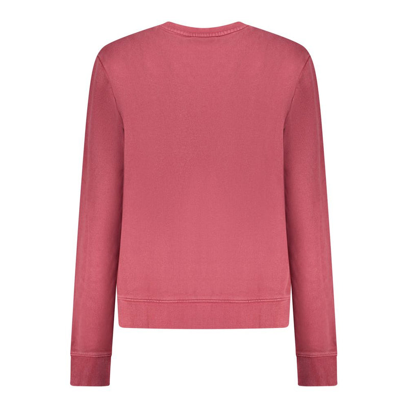 Guess Jeans Red Cotton Women Sweatshirt