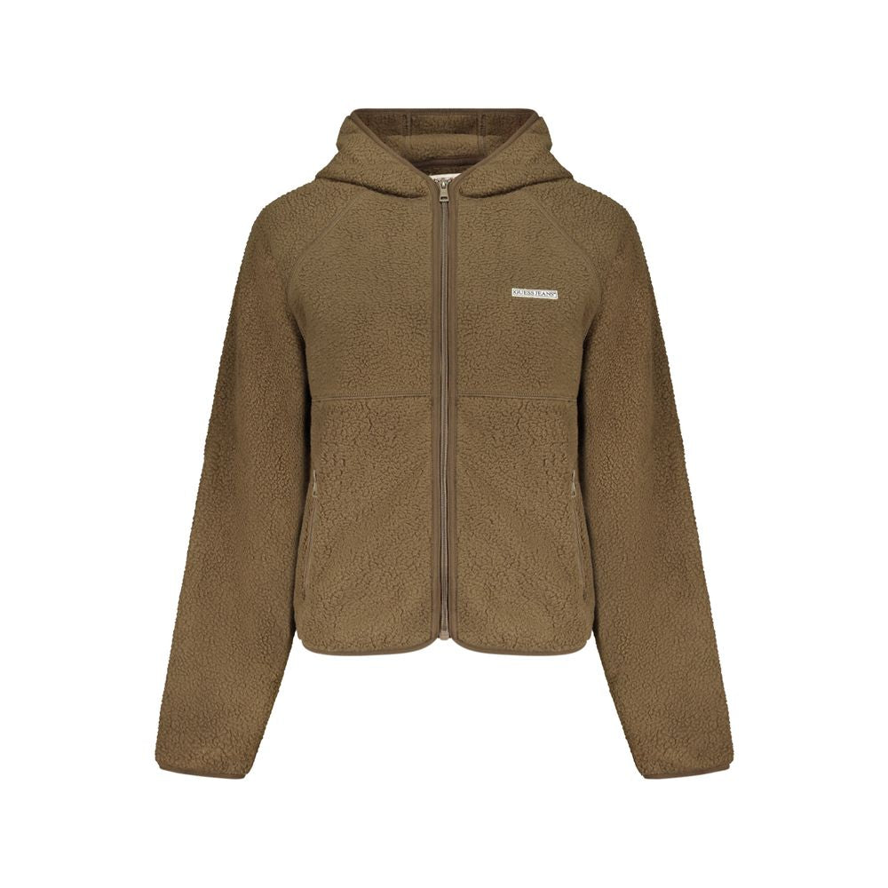 Guess Jeans Sweatshirt Femme en Polyester Marron