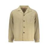 Rifle Chemise Beige en Velours Polyester pour Homme