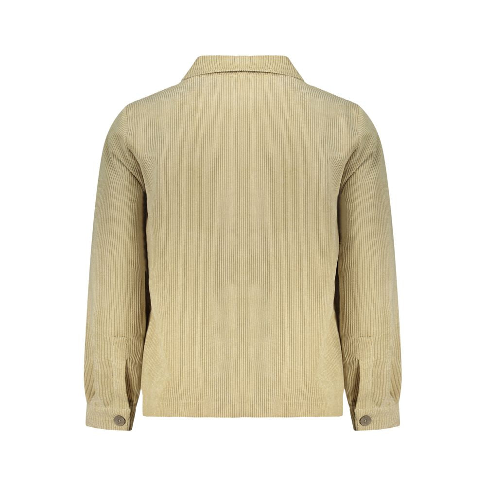 Rifle Chemise Beige en Velours Polyester pour Homme