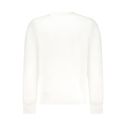 North Sails witte katoenen herensweatshirt