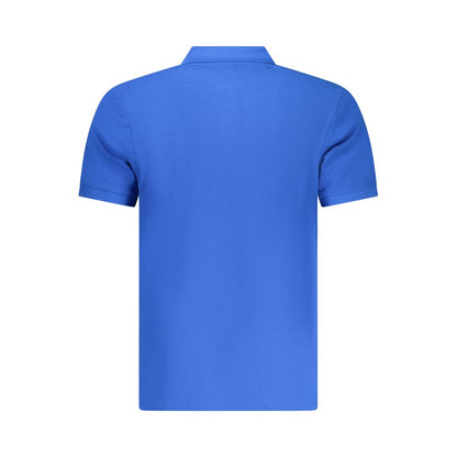 North Sails blauwe katoenen poloshirt voor heren