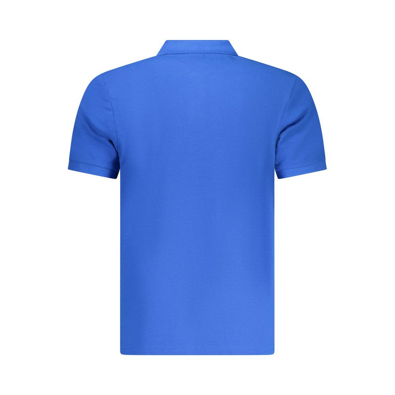 North Sails blauwe katoenen poloshirt voor heren