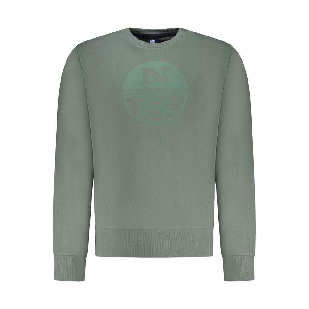 North Sails Verde Sweatshirt pour Homme - Confort et Style
