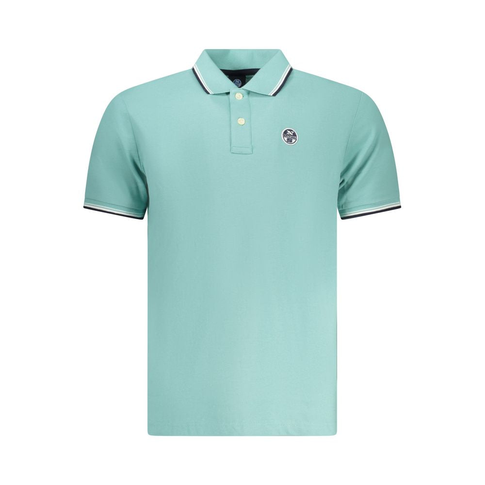 North Sails Azzurro Cotton Men Polo - Élégance et Confort