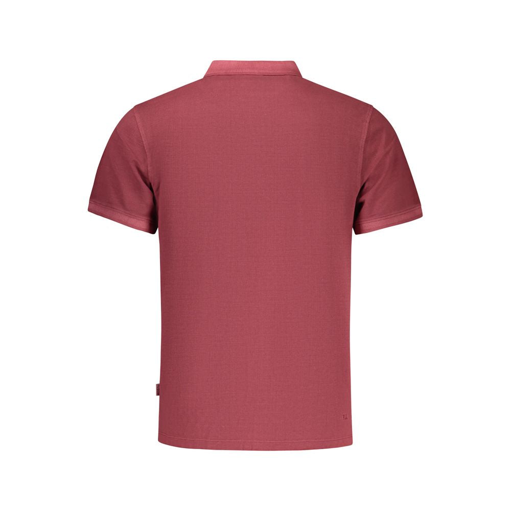 Pepe Jeans Polo Shirt Rouge en Coton Durable