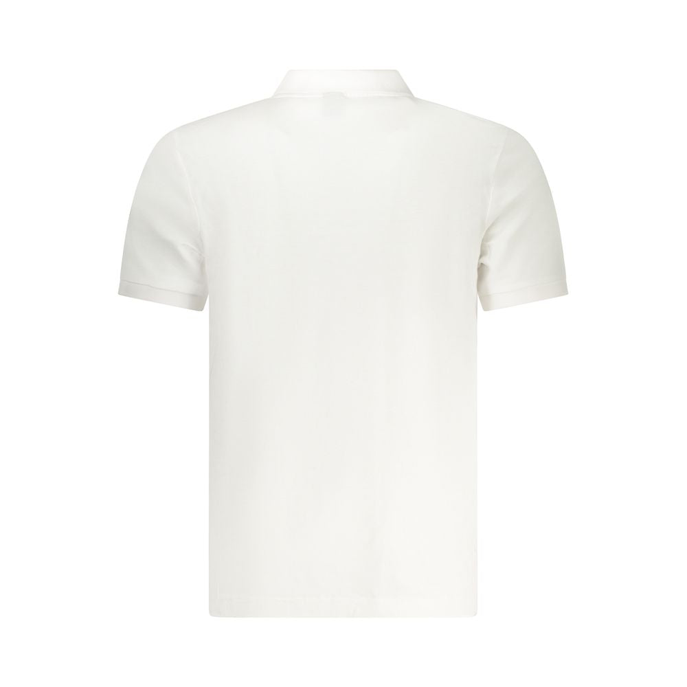 North Sails Polo Shirt Blanc en Coton pour Homme