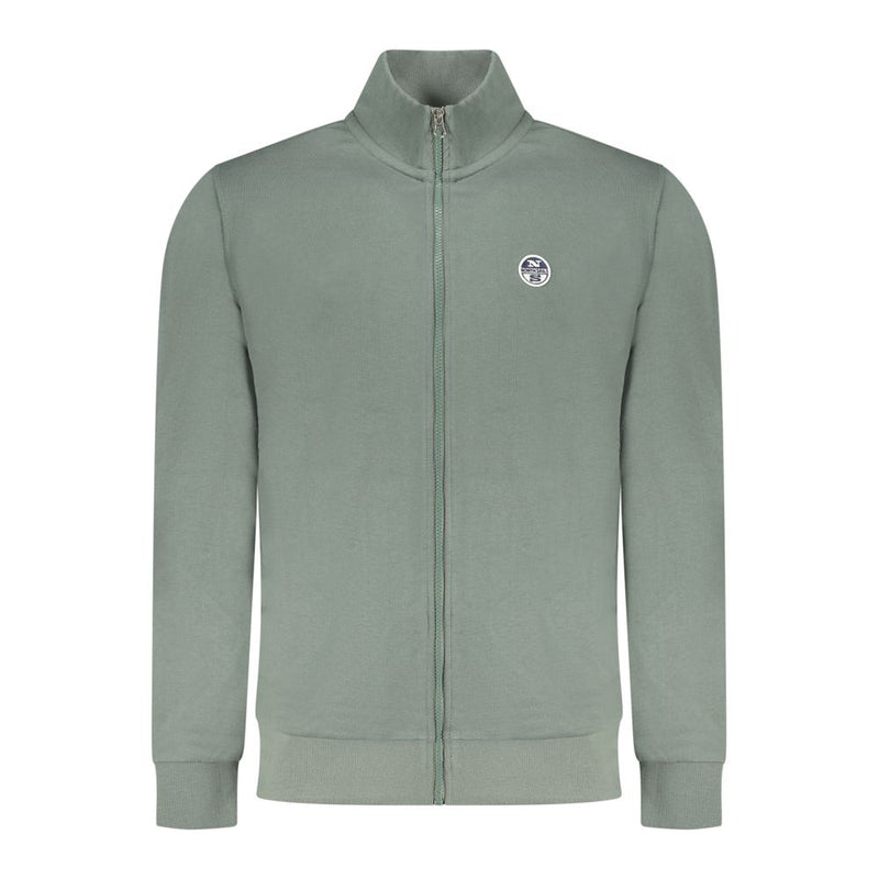 North Sails Green Cotton Sweatshirt - Stylish and Comfortable