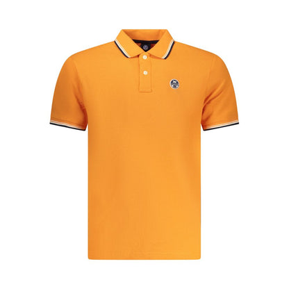 North Sails Oranje Katoenen Poloshirt