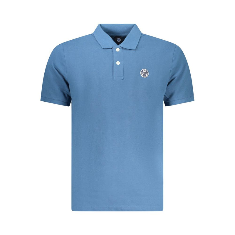 Polo homme en coton bleu North Sails