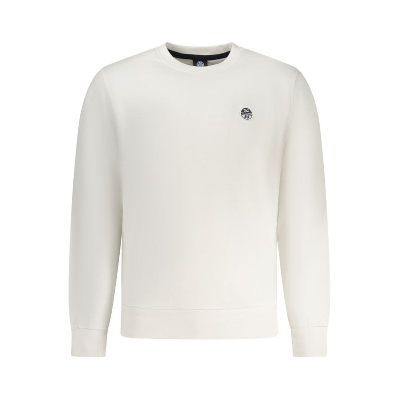 North Sails White Cotton Men's Sweatshirt