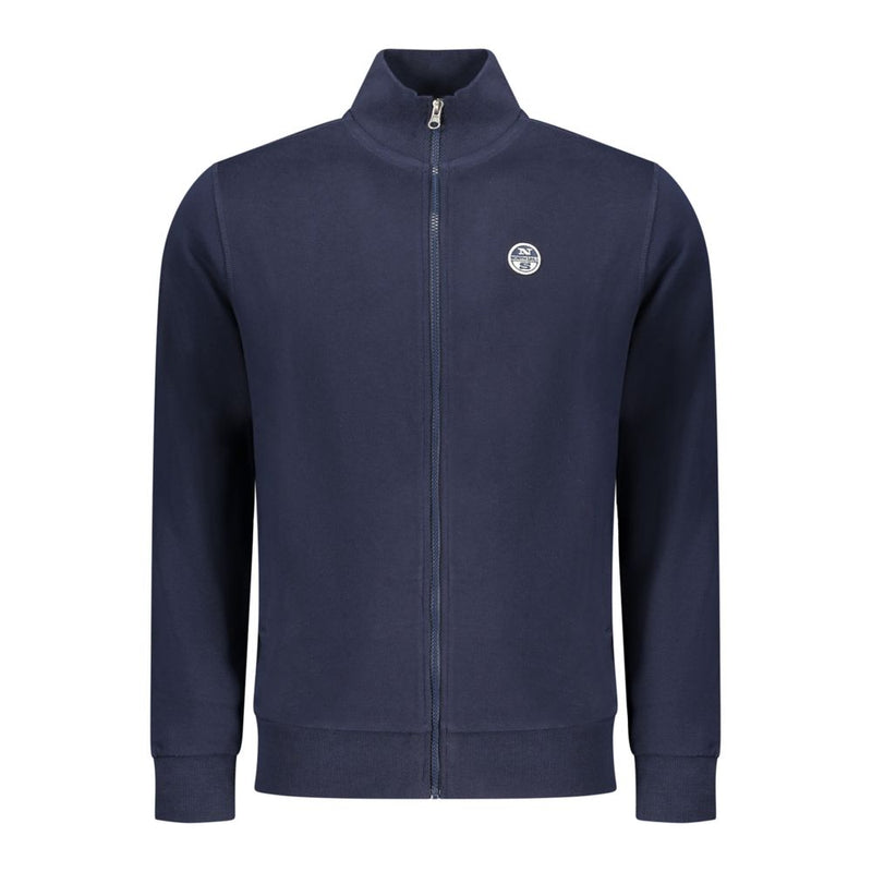 North Sails Blue Cotton Sweatshirt - Comfortable & Stylish
