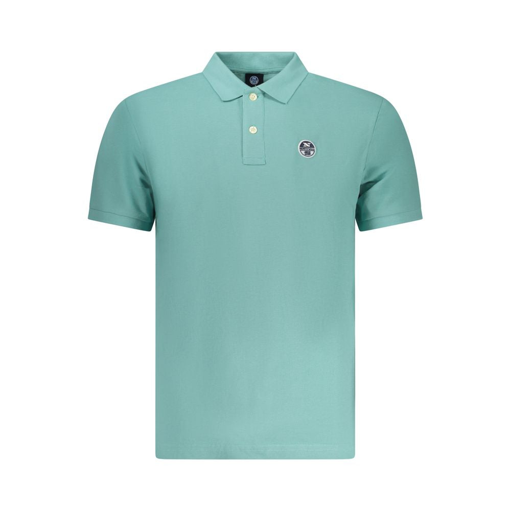 Polo Shirt en Coton Bleu North Sails