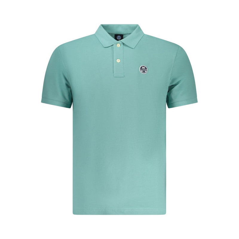Polo Shirt en Coton Bleu North Sails