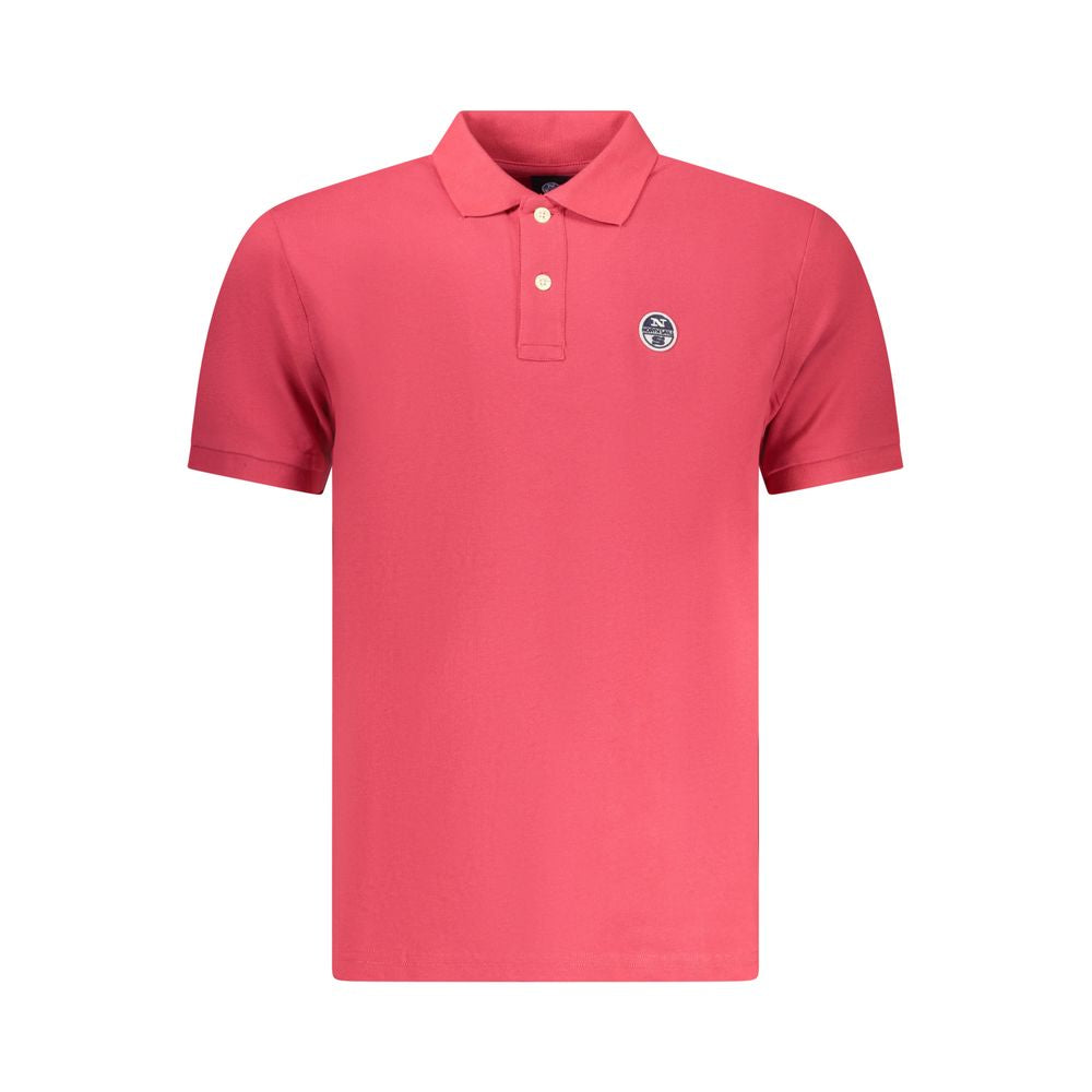 Polo Shirt en Coton Rouge North Sails